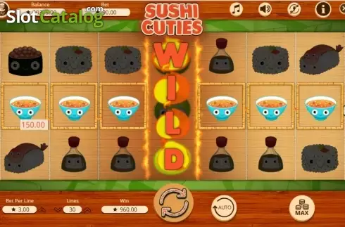 Οθόνη7. Sushi Cuties Κουλοχέρης
