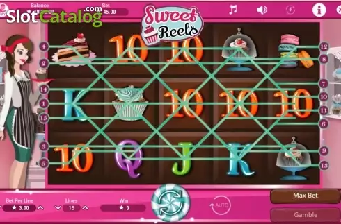 Οθόνη3. Sweet Reels (Booming Games) Κουλοχέρης