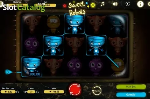Οθόνη6. Sweet Robots Κουλοχέρης