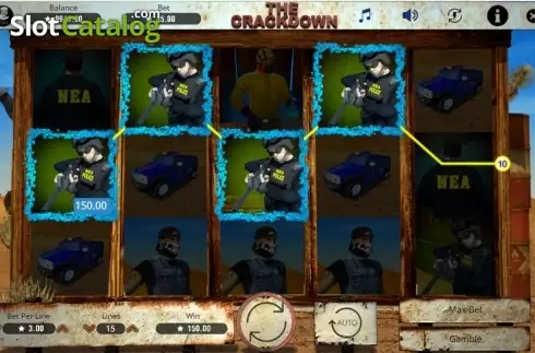 Οθόνη5. The Crackdown Κουλοχέρης
