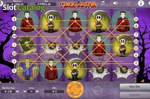 Οθόνη3. Trick or Spin Κουλοχέρης