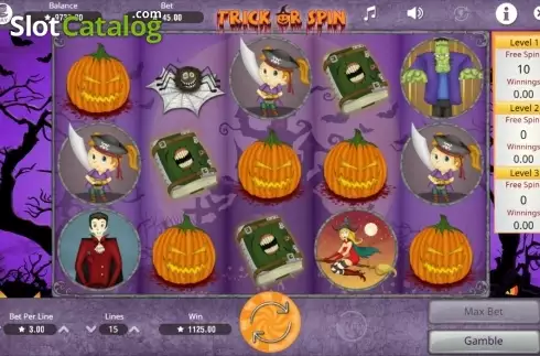 Οθόνη7. Trick or Spin Κουλοχέρης