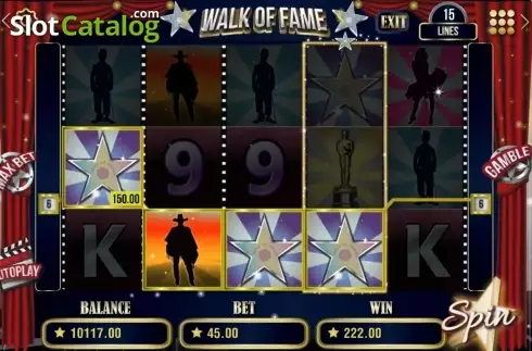 Οθόνη5. Walk of Fame Κουλοχέρης