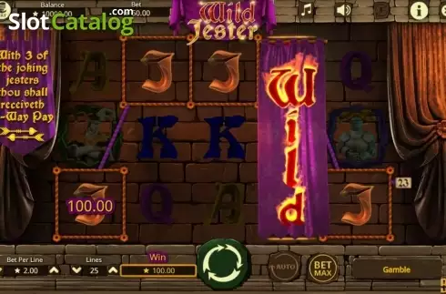 Οθόνη5. Wild Jester Κουλοχέρης