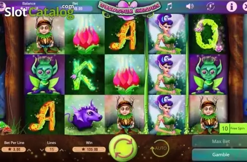 Οθόνη5. Wondrous Garden Κουλοχέρης