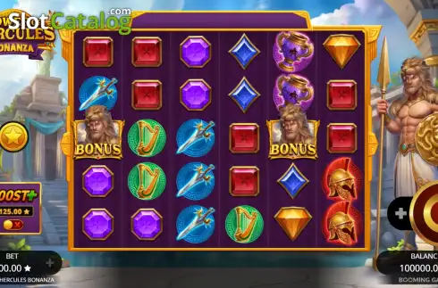 Οθόνη2. Power of Hercules Bonanza Κουλοχέρης
