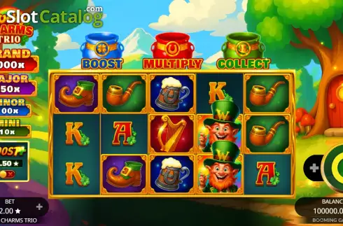 Οθόνη2. Lucky Charms Trio Κουλοχέρης 
