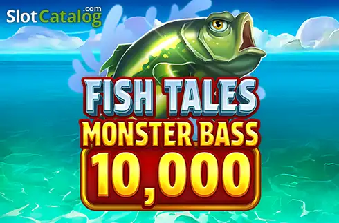 Fish Tales Monster Bass 10,000 Λογότυπο Fish Tales Monster Bass 10,000 Λογότυπο