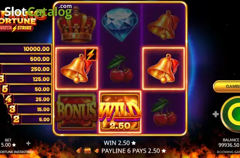 Οθόνη3. Inferno Fortune InstaStrike Κουλοχέρης