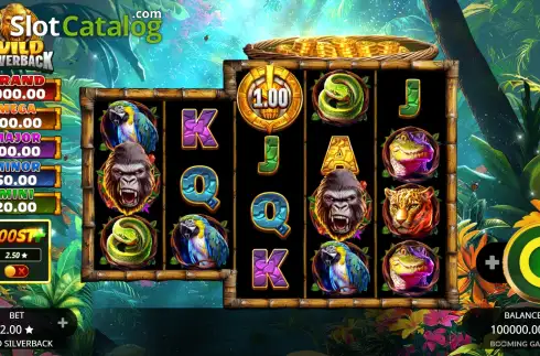 Οθόνη2. Wild Silverback Κουλοχέρης 