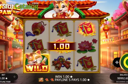 Οθόνη3. Fortune Paw Κουλοχέρης