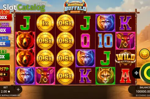 Οθόνη2. Berserkin' Buffalo Power Hit Κουλοχέρης 