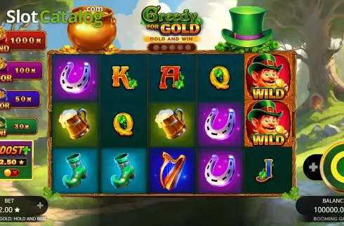 Οθόνη2. Greedy for Gold: Hold and Win Κουλοχέρης