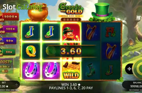 Οθόνη3. Greedy for Gold: Hold and Win Κουλοχέρης