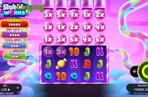 Οθόνη2. Bubble Works Κουλοχέρης