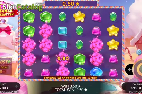 Οθόνη3. Tasty Bonanza Max Scatter Κουλοχέρης 