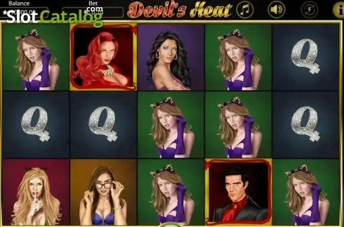Οθόνη3. Devil's Heat Κουλοχέρης