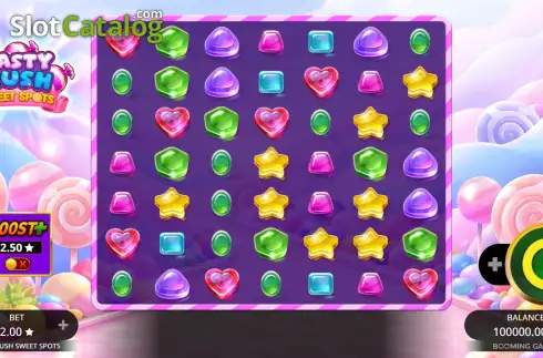 Οθόνη2. Tasty Rush Sweet Spots Κουλοχέρης