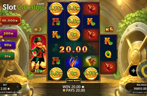 Οθόνη3. Greedy for Gold: Power Hit 10,000 Κουλοχέρης 