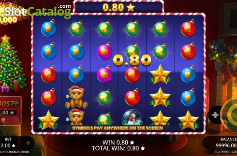 Οθόνη3. Holly Jolly Bonanza 10,000 Κουλοχέρης