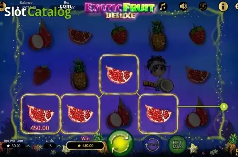 Οθόνη6. Exotic Fruit Deluxe Κουλοχέρης