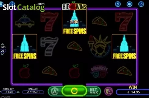 Οθόνη5. Big Apple Wins Κουλοχέρης