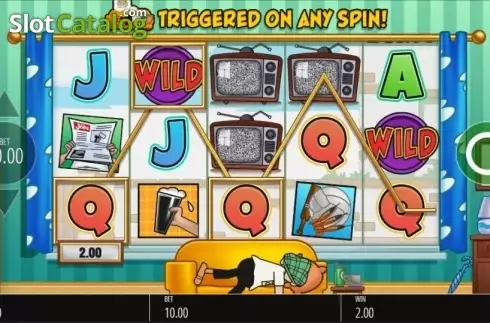 Οθόνη2. Andy Capp Jackpot King Κουλοχέρης