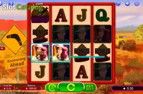 Οθόνη2. Boomerang Bonanza Κουλοχέρης