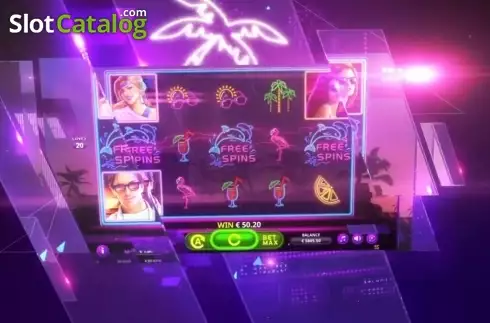 Οθόνη2. Miami Nights Κουλοχέρης