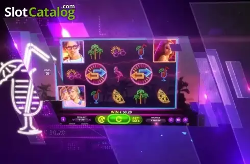 Οθόνη3. Miami Nights Κουλοχέρης