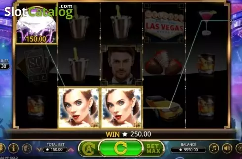 Οθόνη3. Vegas VIP Gold Κουλοχέρης
