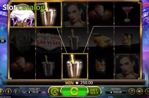 Οθόνη4. Vegas VIP Gold Κουλοχέρης