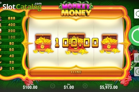 Οθόνη4. Monkey Money (Boongo) Κουλοχέρης