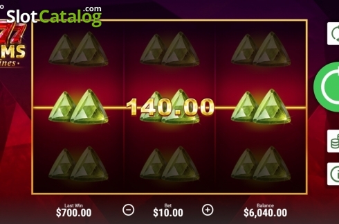 Οθόνη2. 777 Gems Κουλοχέρης