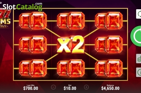 Οθόνη3. 777 Gems Κουλοχέρης