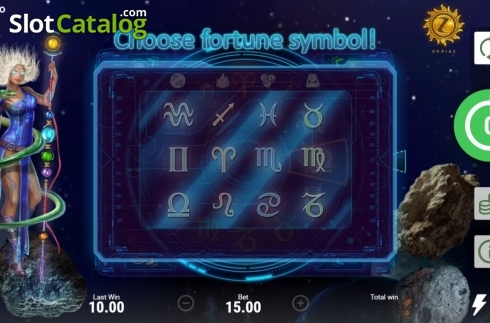 Οθόνη5. Zodiac (Booongo) Κουλοχέρης