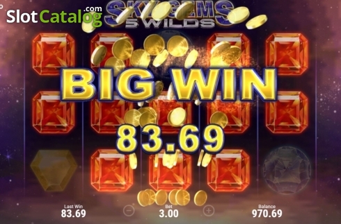 Οθόνη5. Sky Gems: 5 Wilds Κουλοχέρης