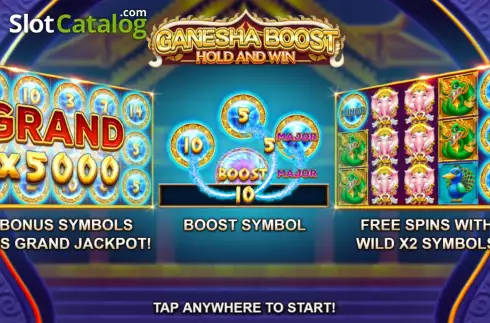 Οθόνη2. Ganesha Boost Hold and Win Κουλοχέρης