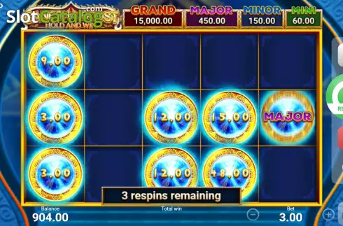 Οθόνη7. Ganesha Boost Hold and Win Κουλοχέρης