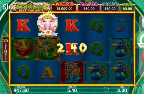 Οθόνη9. Ganesha Boost Hold and Win Κουλοχέρης