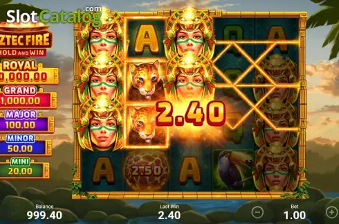 Οθόνη4. Aztec Fire: Hold and Win Κουλοχέρης