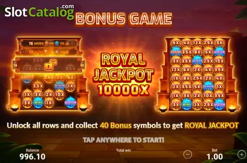Οθόνη7. Aztec Fire: Hold and Win Κουλοχέρης
