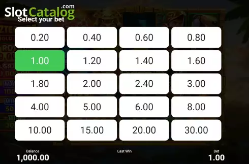 Οθόνη3. Aztec Fire: Hold and Win Κουλοχέρης