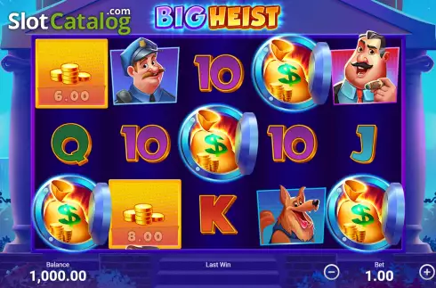 Οθόνη2. Big Heist Κουλοχέρης
