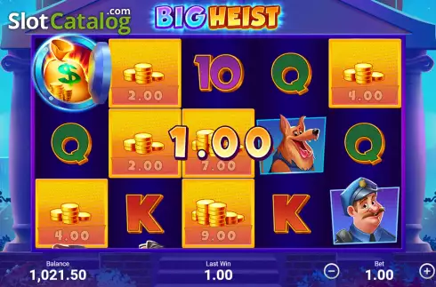 Οθόνη3. Big Heist Κουλοχέρης