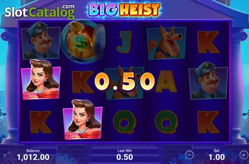 Οθόνη4. Big Heist Κουλοχέρης