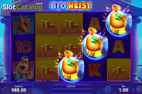 Οθόνη5. Big Heist Κουλοχέρης