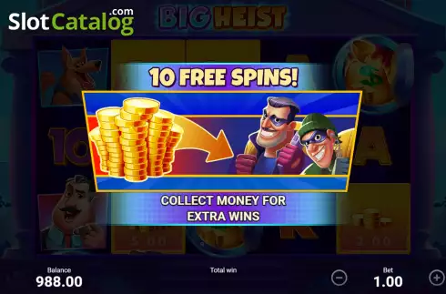 Οθόνη6. Big Heist Κουλοχέρης