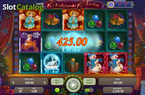 Οθόνη3. Christmas Charm Κουλοχέρης