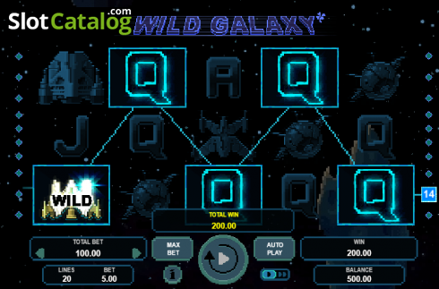 Οθόνη3. Wild Galaxy Κουλοχέρης